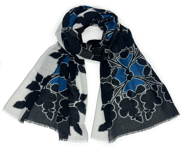 JARDIN LINEAIRE-WOOL SCARF