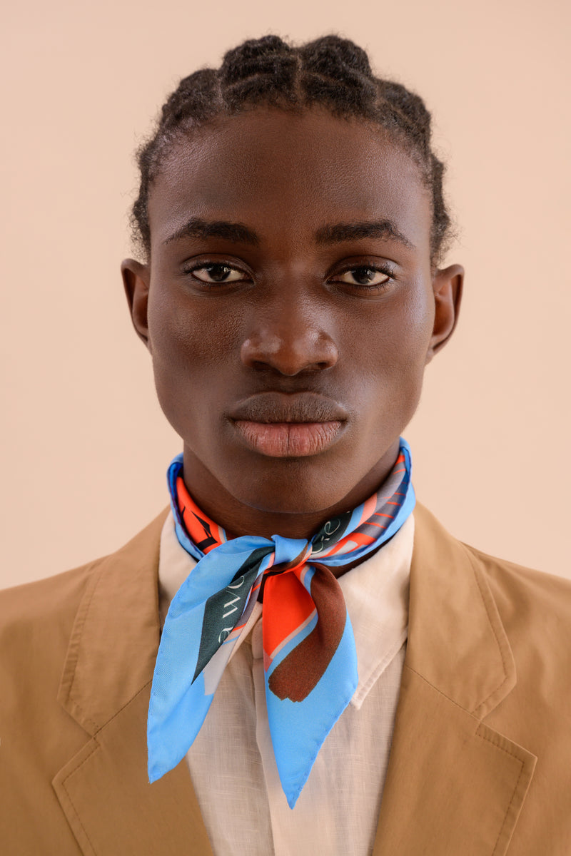 BE KIND SILK POCKETSQUARE/ NECKERCHIEF