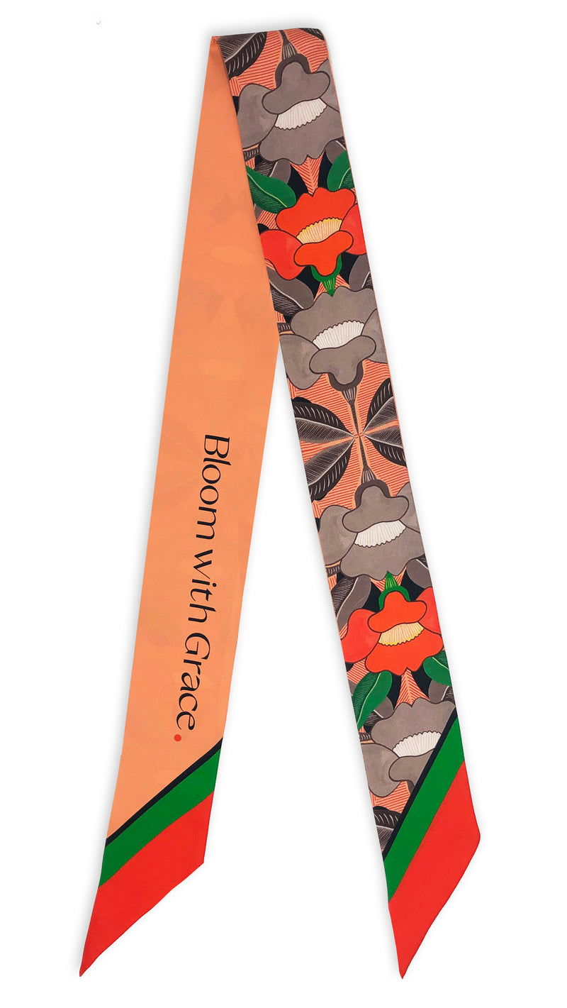Bloom with Grace Twilly - Tidings Scarves