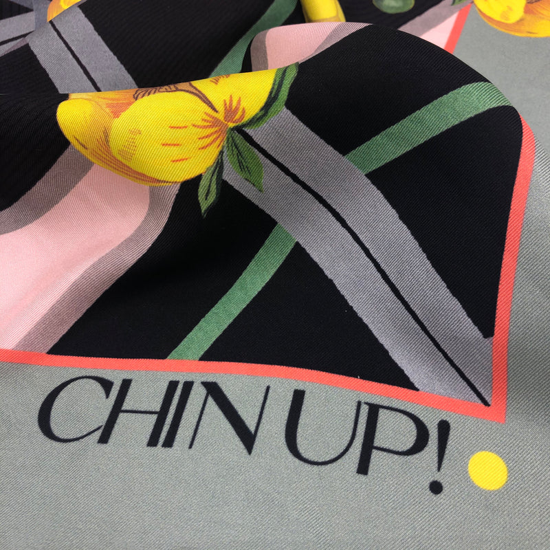 CHIN UP - SAGE - Tidings Scarves